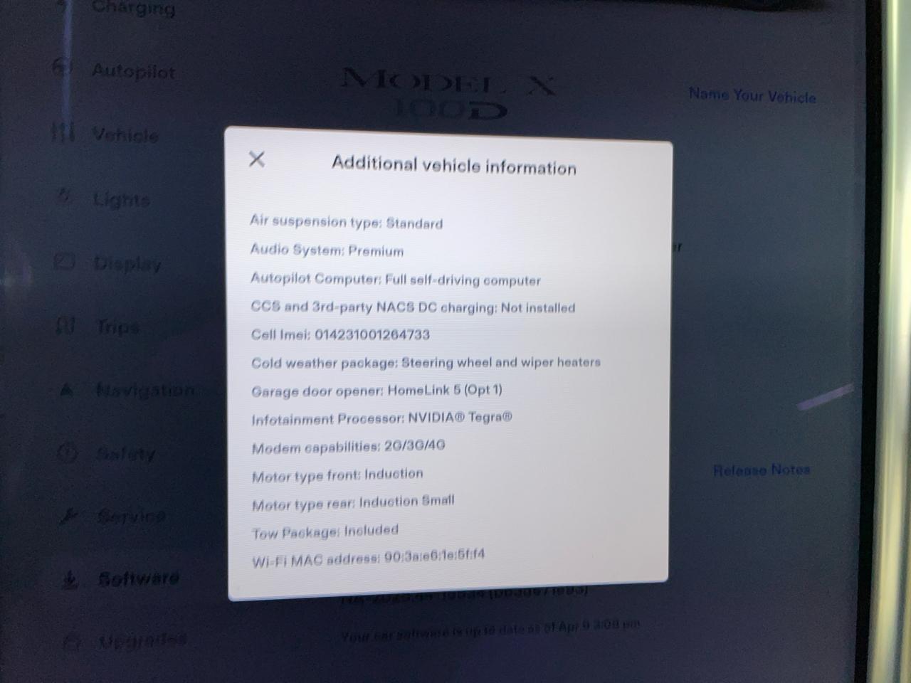 Tesla Model X 100D AWD 2017