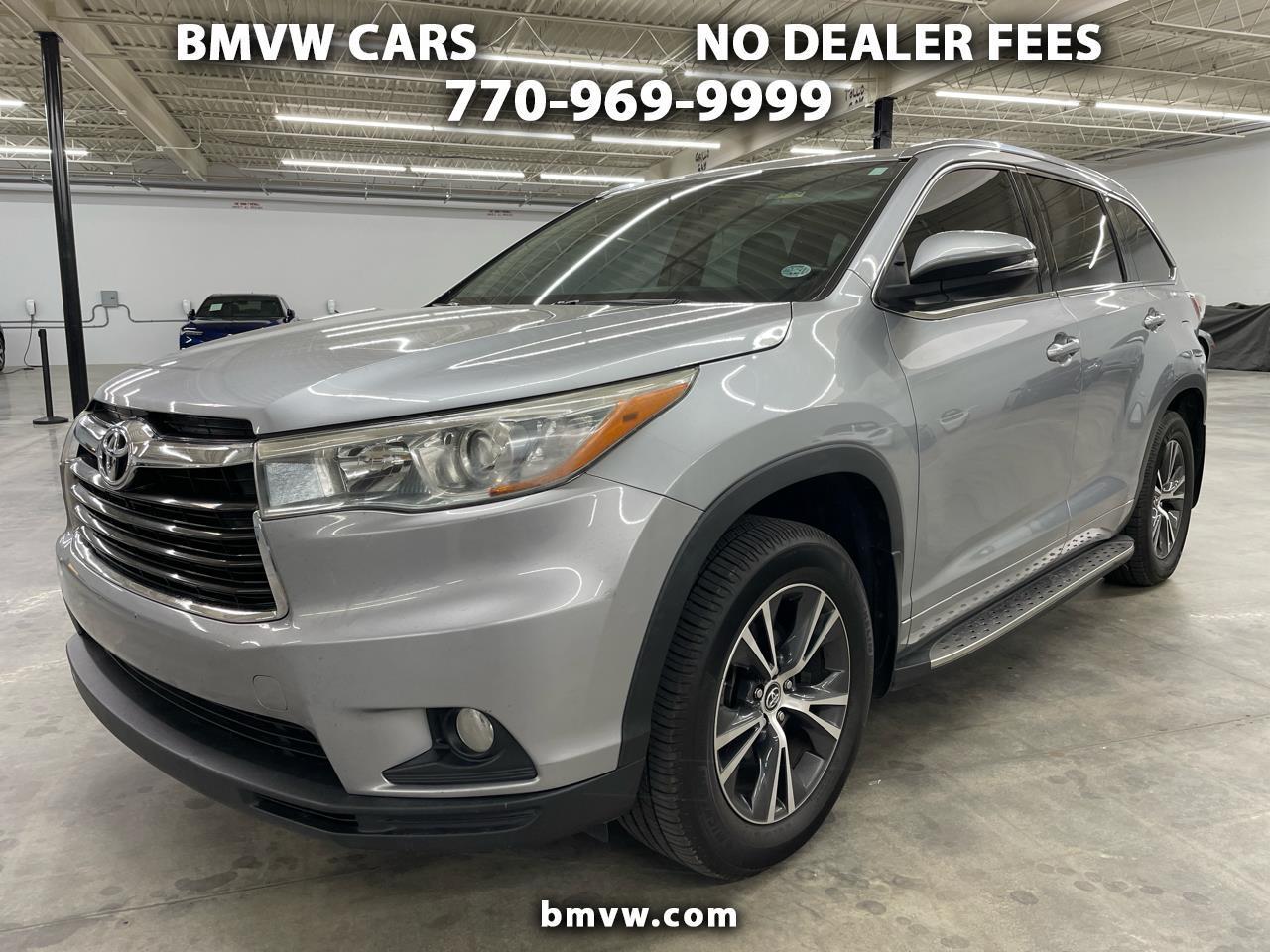 Toyota Highlander FWD 4dr V6 XLE (Natl) 2016