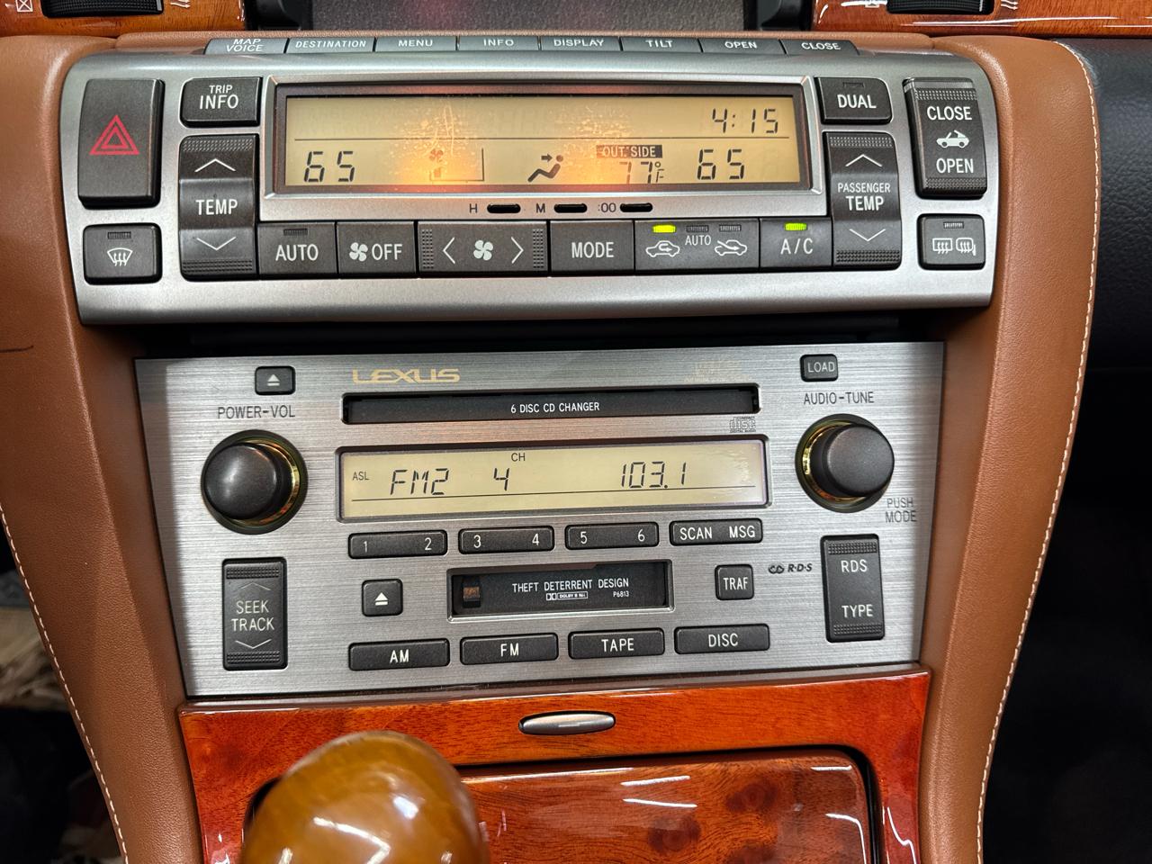 Lexus SC 430 2dr Convertible 2002