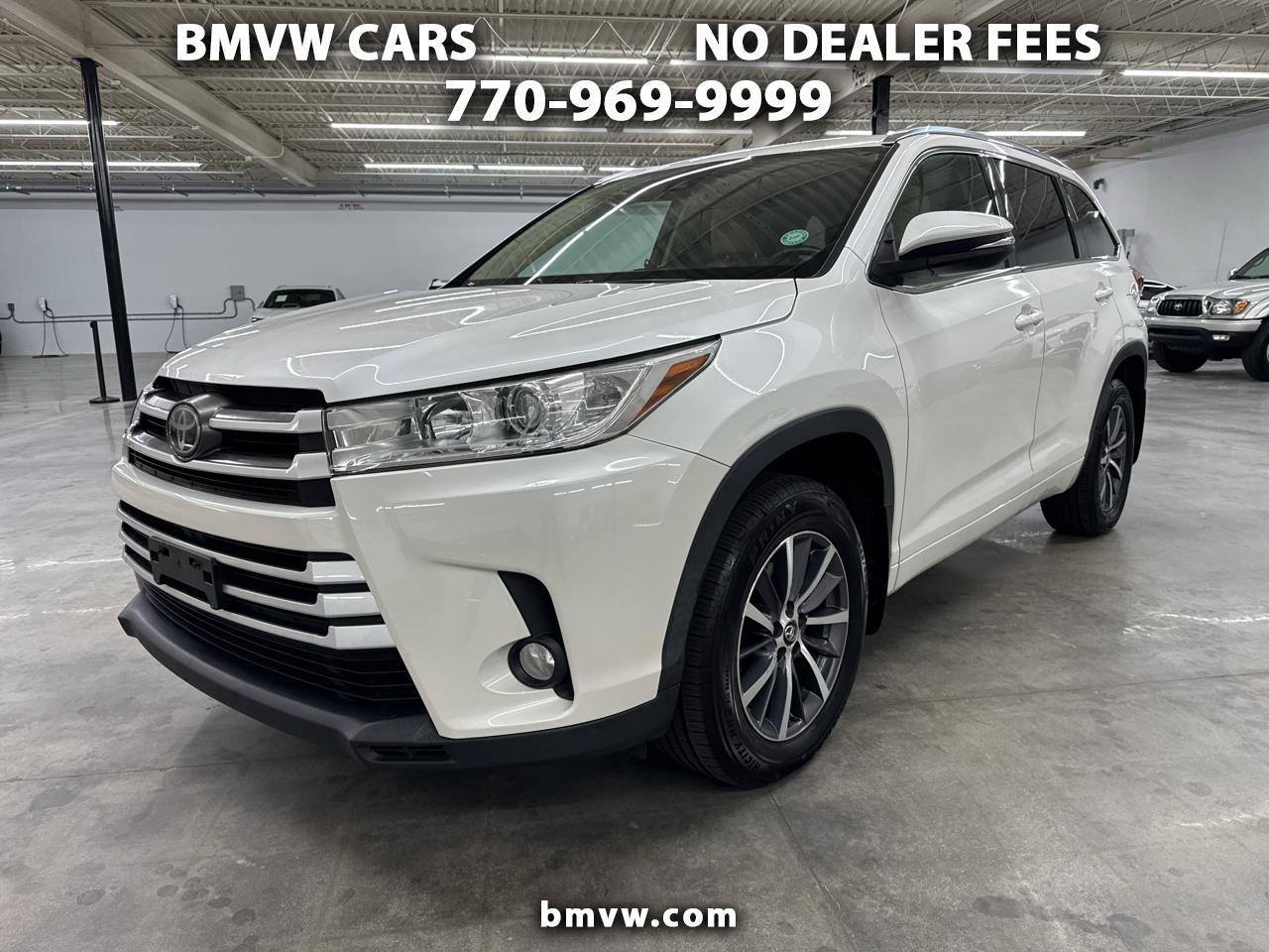 Toyota Highlander XLE V6 AWD (Natl) 2017