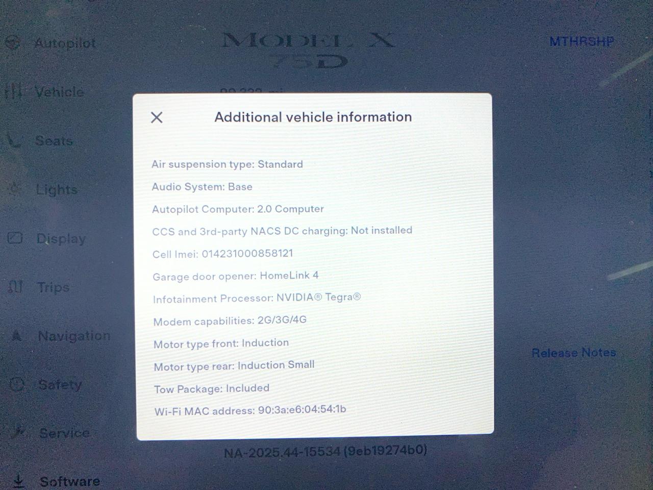 Tesla Model X 90D 2017