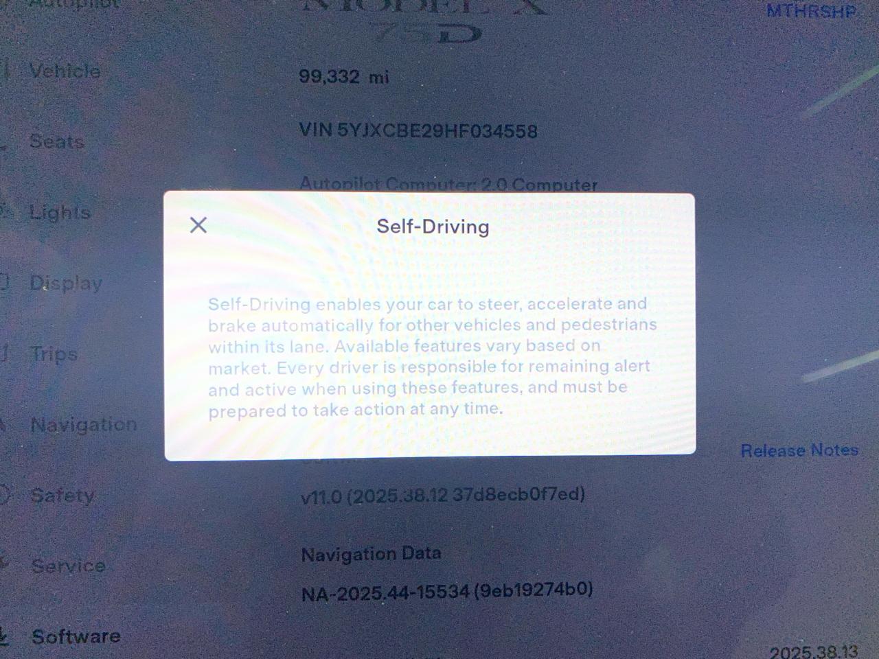 Tesla Model X 90D 2017