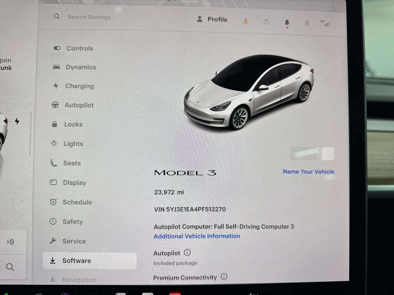 Tesla Model 3 Standard Range Plus RWD 2023