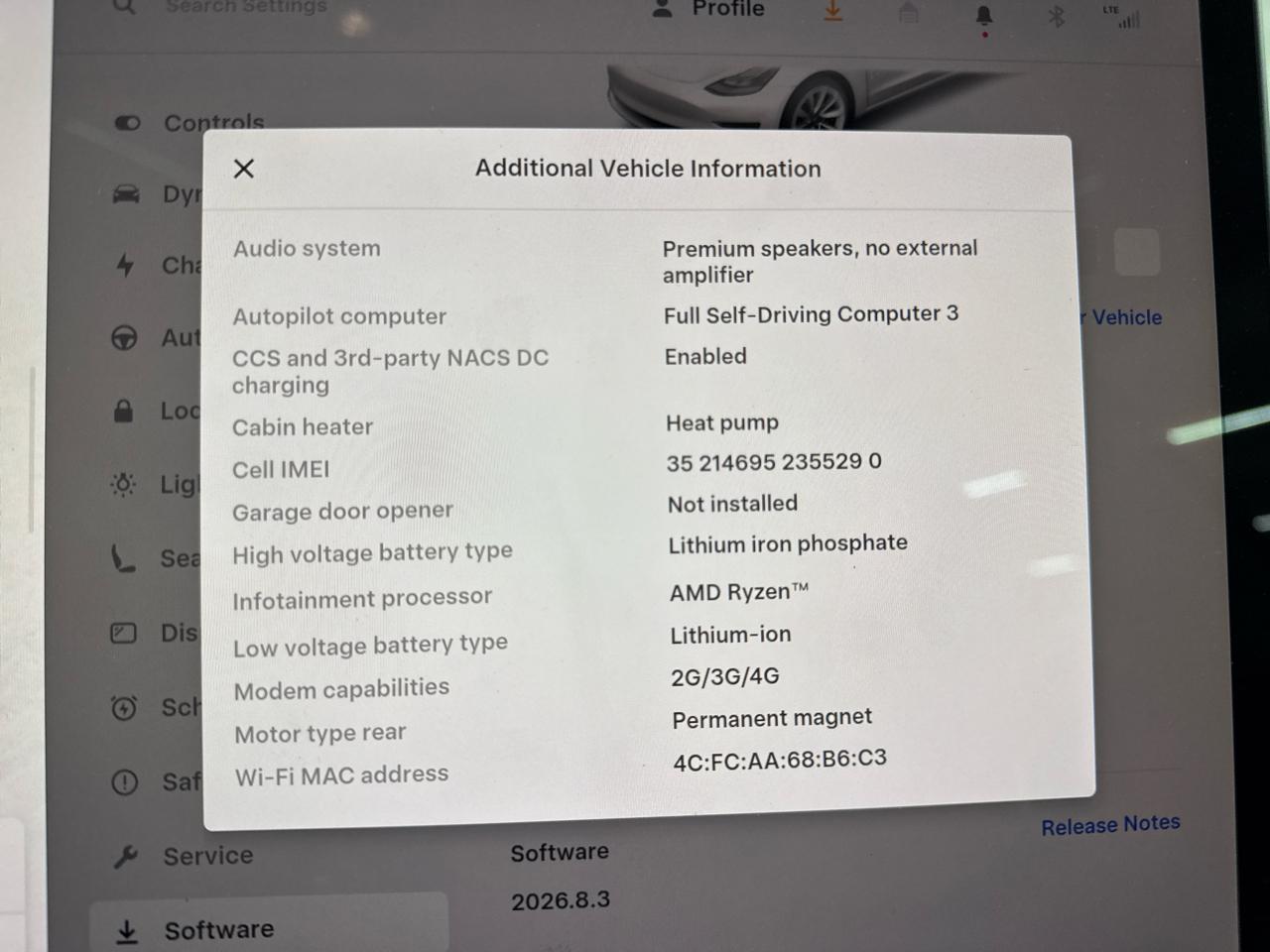 Tesla Model 3 Standard Range Plus RWD 2023