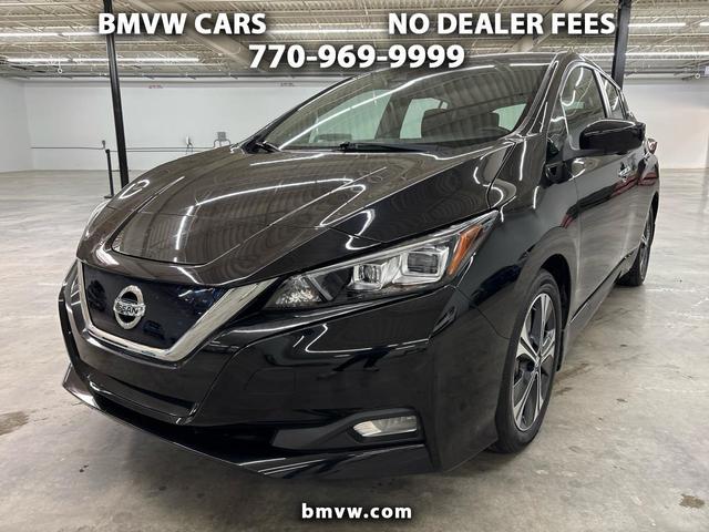 Black 2020 Nissan LEAF SV FWD Hatchback Front-Wheel Drive Automatic