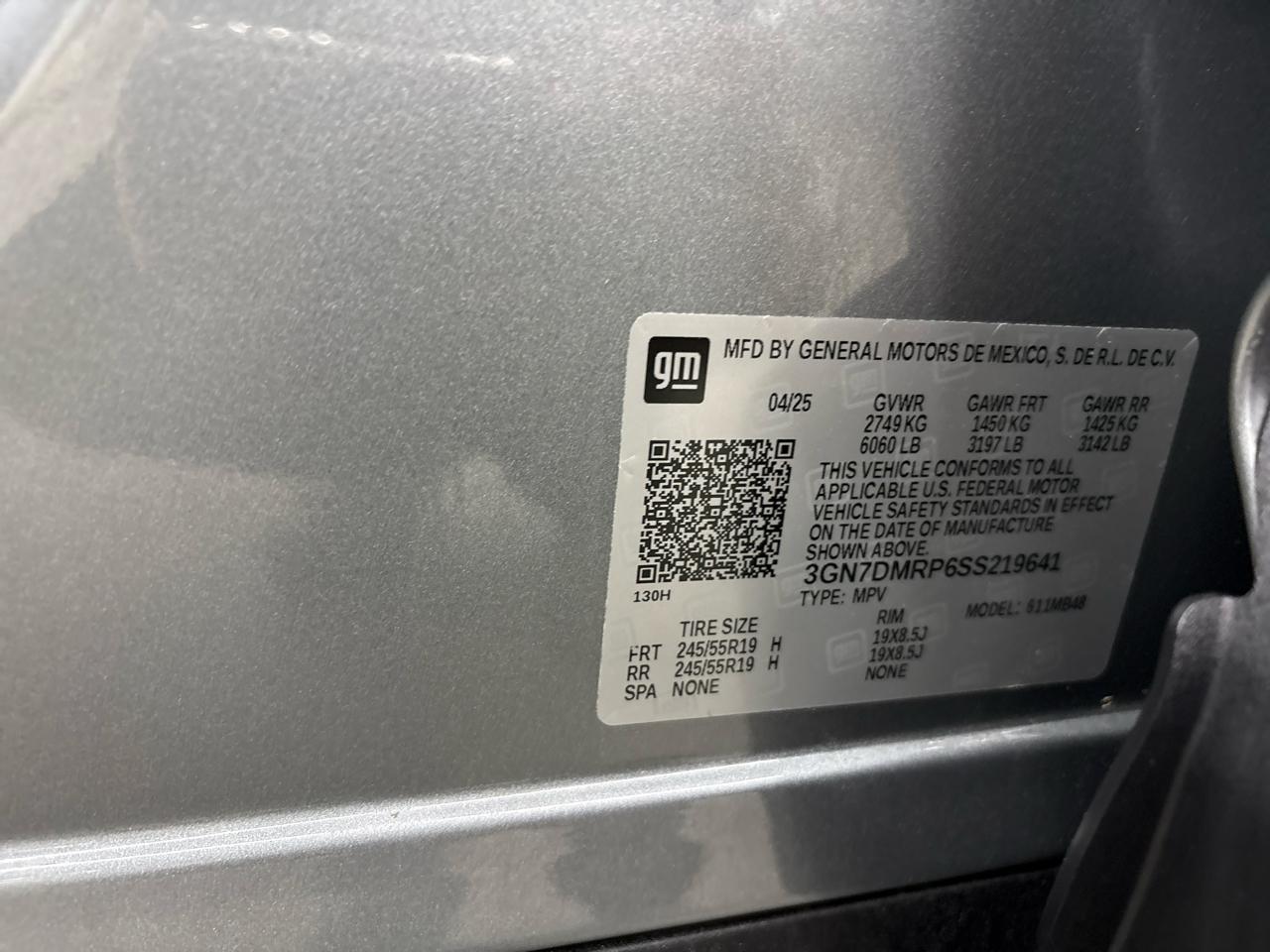 Chevrolet Equinox EV 4dr LT1 w/PCY 2025