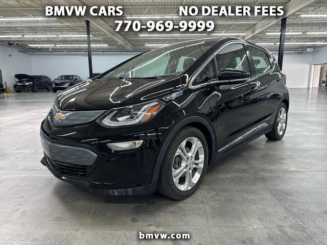 Black 2017 Chevrolet Bolt EV LT FWD Hatchback Front-Wheel Drive Automatic