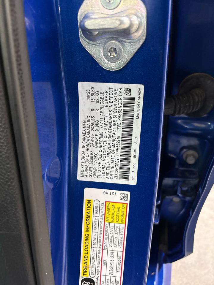 Honda Civic Sedan LX CVT 2023
