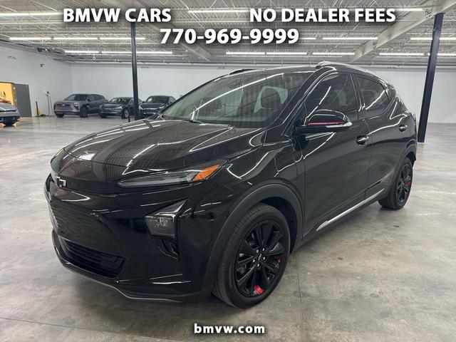 Black 2023 Chevrolet Bolt EUV Premier FWD Hatchback Front-Wheel Drive Automatic