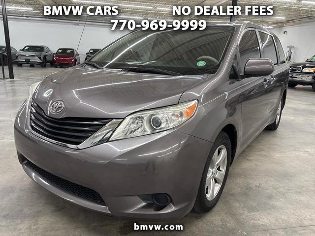 Gray 2014 Toyota Sienna LE 8-Passenger Minivan Front-Wheel Drive Automatic