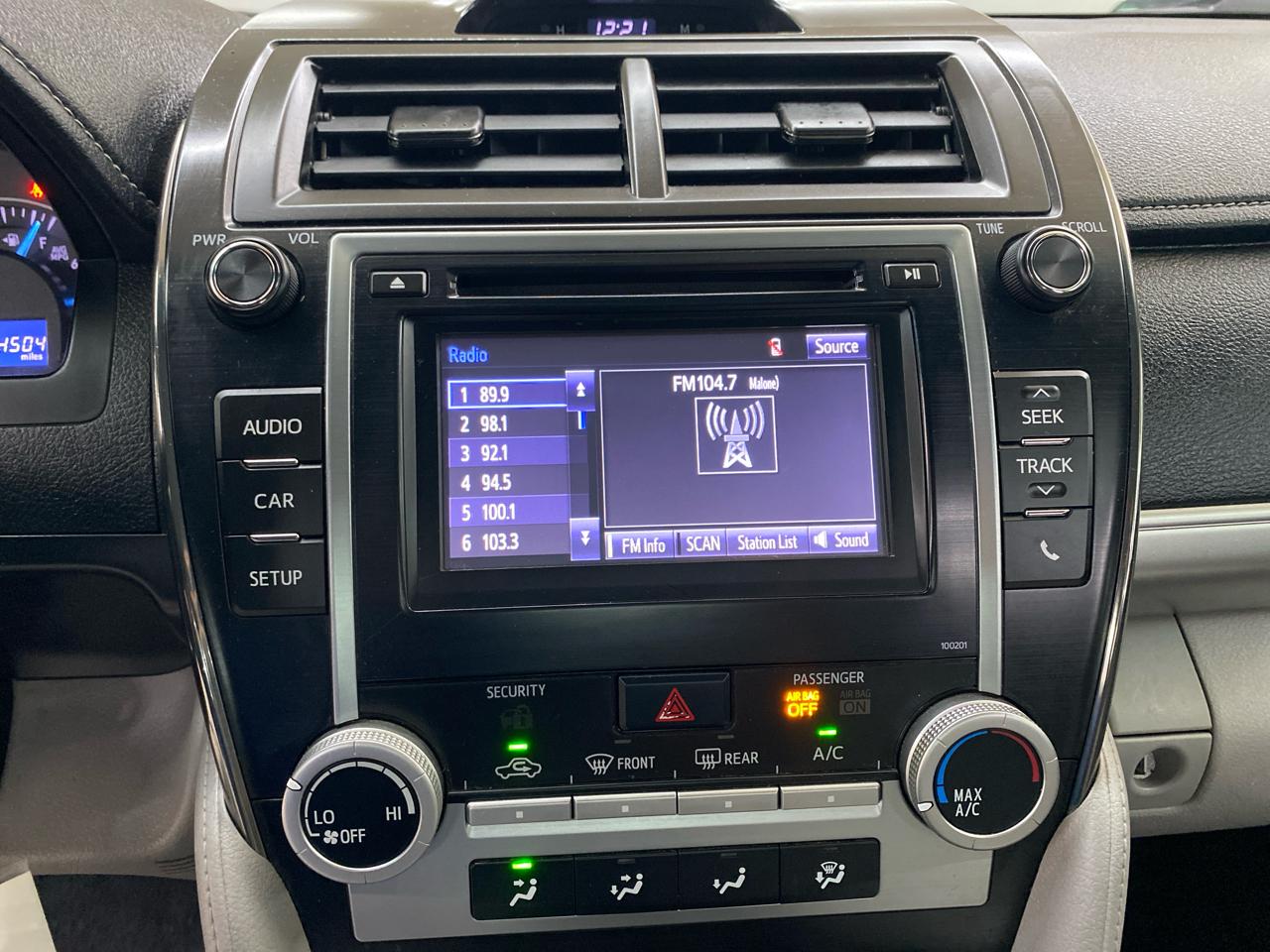 Toyota Camry LE 2014