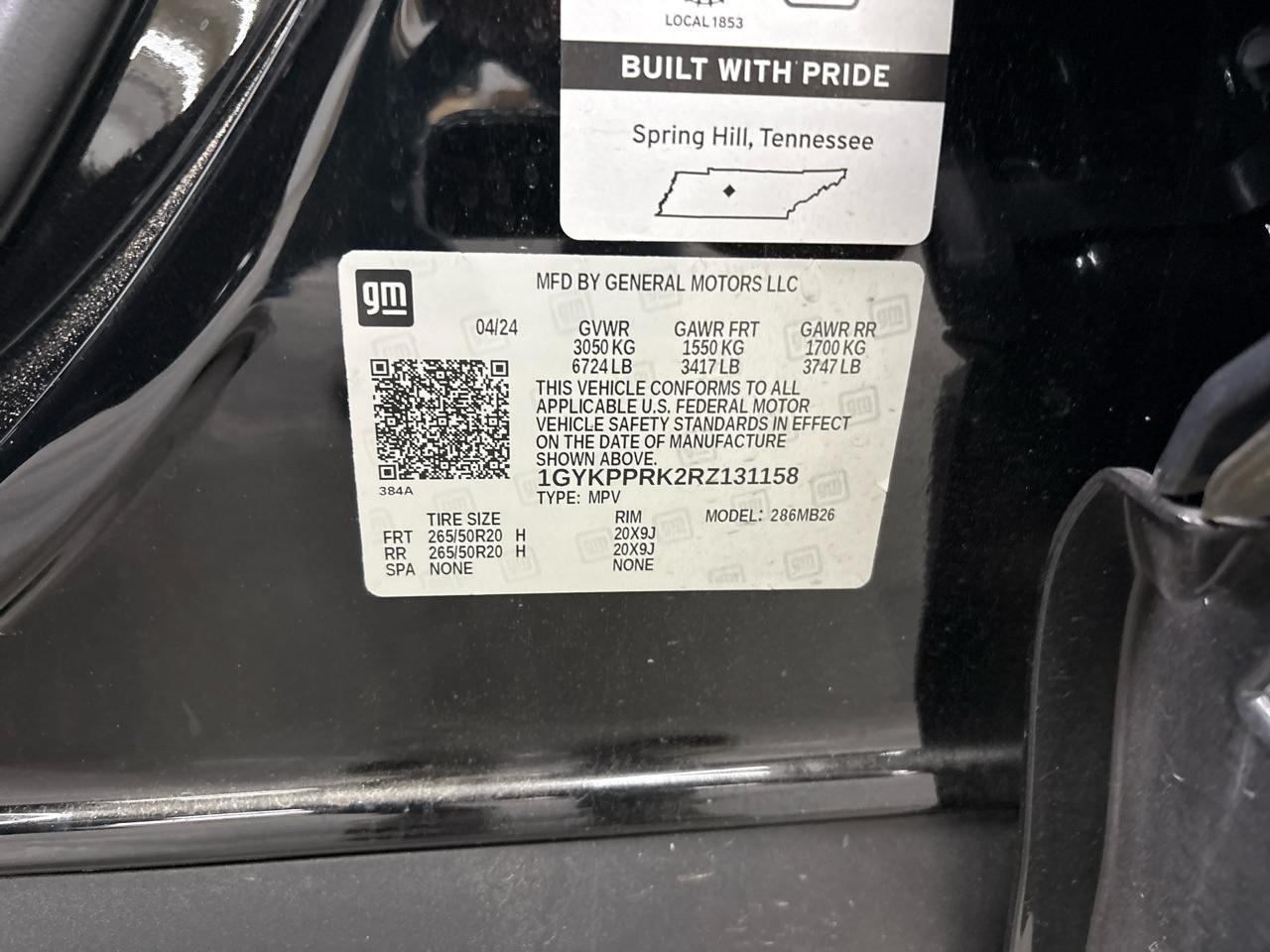 Cadillac Lyriq 4dr Luxury w/1SC 2024