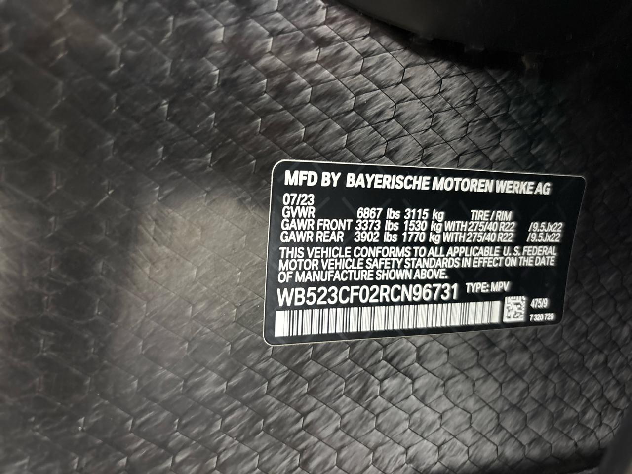 BMW iX xDrive50 AWD 2024