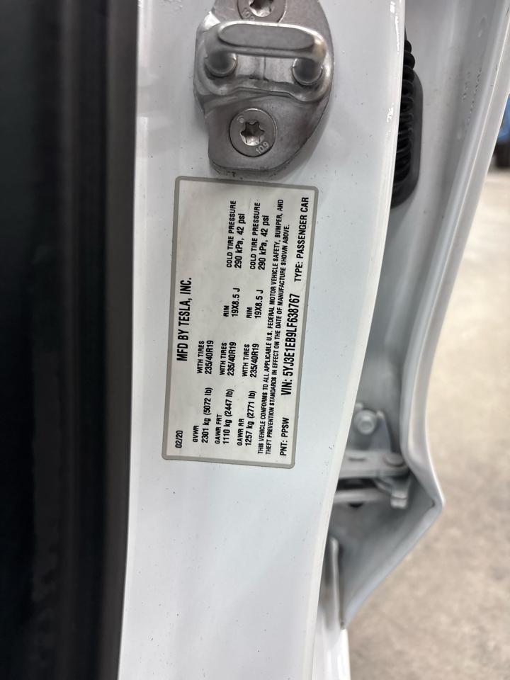 Tesla Model 3 Long Range AWD 2020