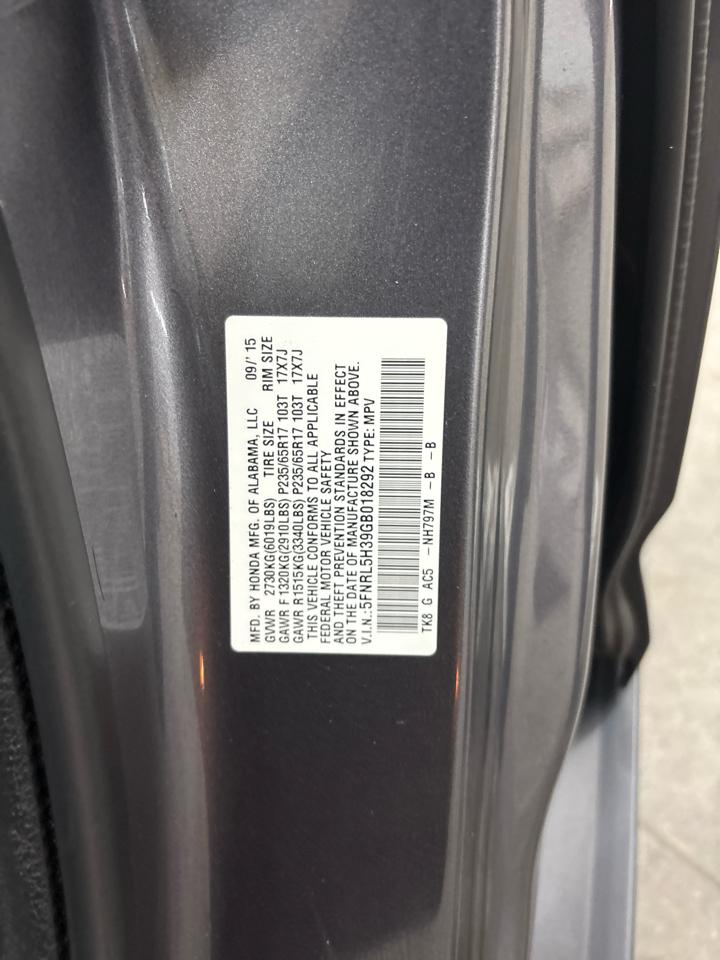 Honda Odyssey 5dr SE 2016