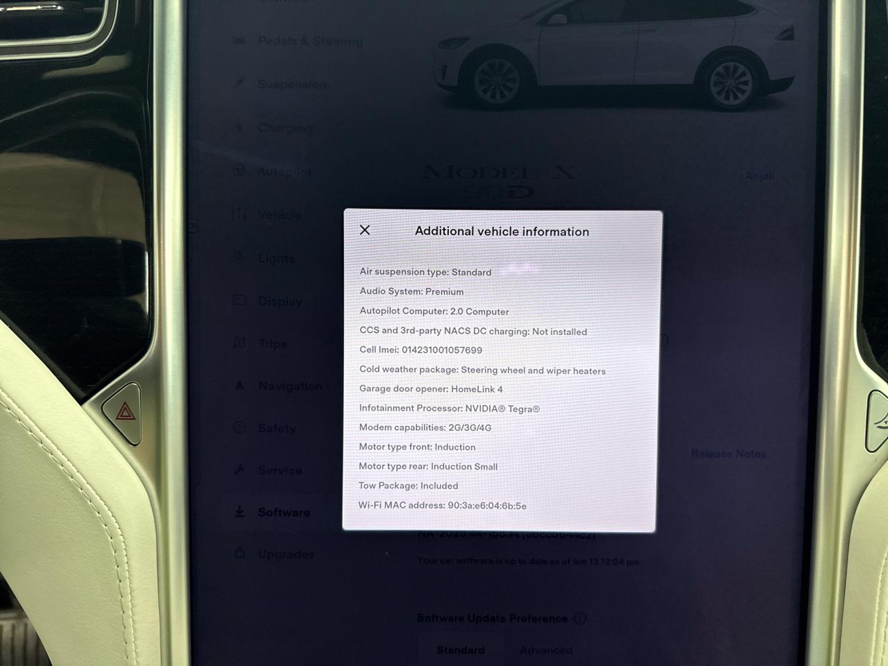 Tesla Model X 90D 2017