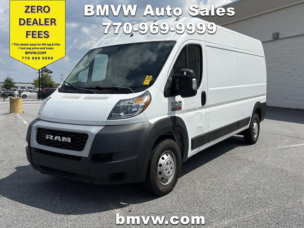RAM ProMaster Cargo Van 2500 High Roof 159" WB 2020