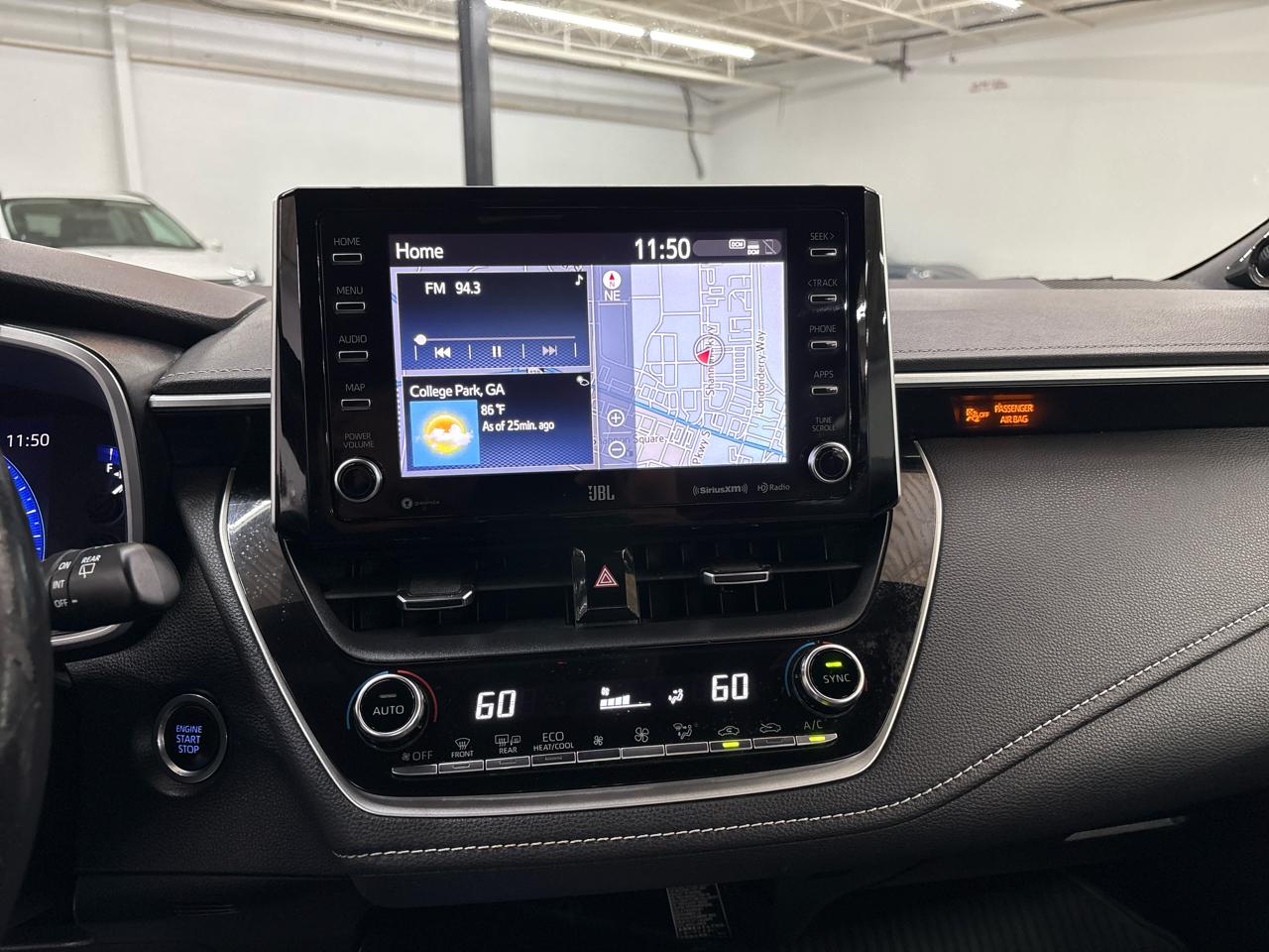 Toyota Corolla Hatchback XSE CVT (Natl) 2019