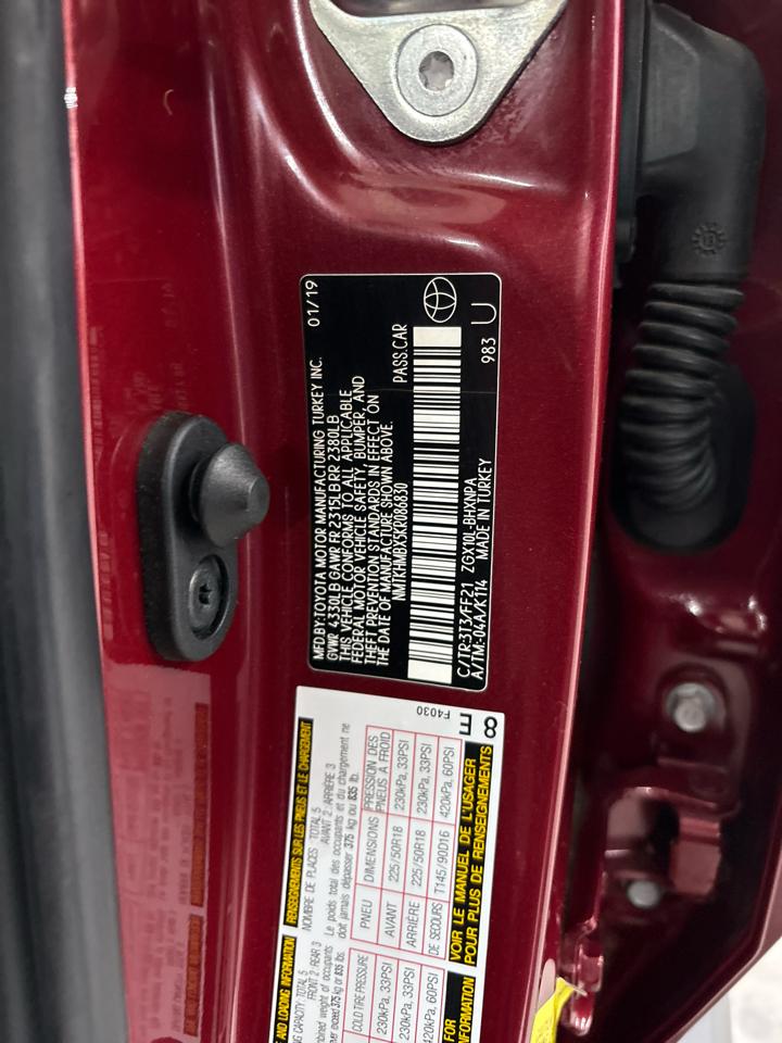 Toyota C-HR Limited FWD (Natl) 2019