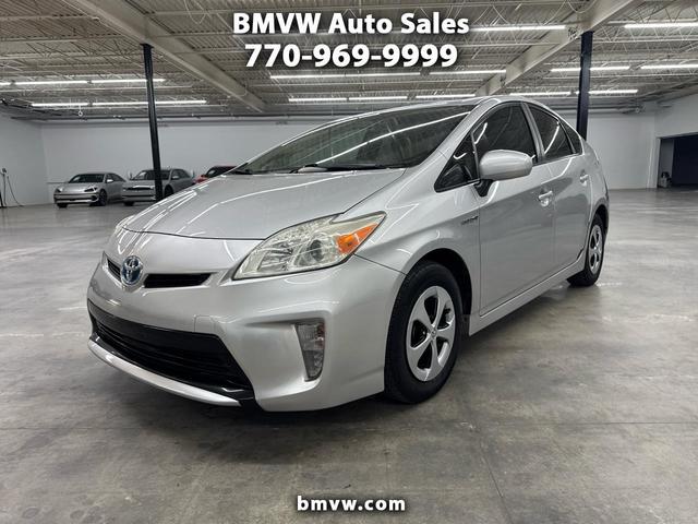 Silver 2012 Toyota Prius Hatchback Front-Wheel Drive Automatic