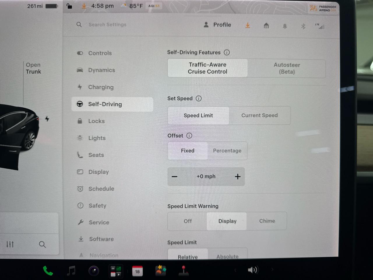 Tesla Model 3 Mid Range Battery RWD 2018