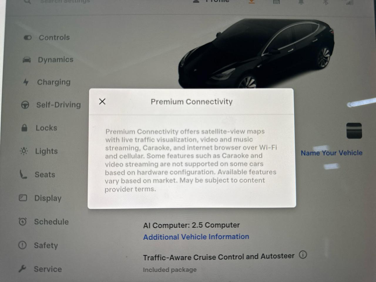 Tesla Model 3 Mid Range Battery RWD 2018