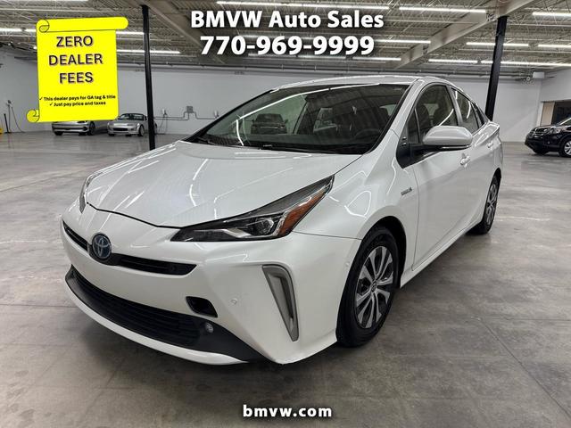 White 2022 Toyota Prius Hatchback All-Wheel Drive Automatic