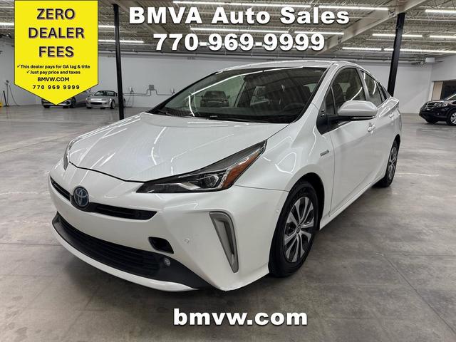 White 2022 Toyota Prius Hatchback All-Wheel Drive Automatic