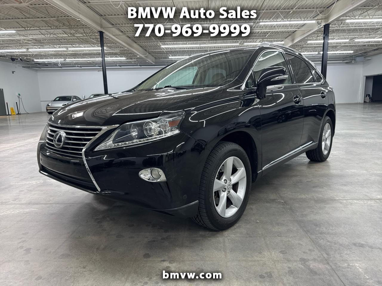 Black 2013 Lexus RX SUV / Crossover All-Wheel Drive Automatic