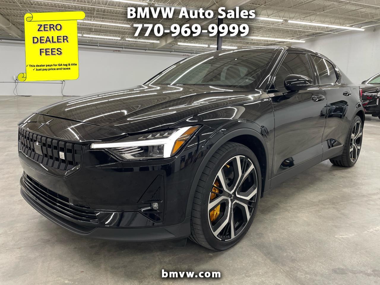 Black 2023 Polestar 2 Sedan All-Wheel Drive 
