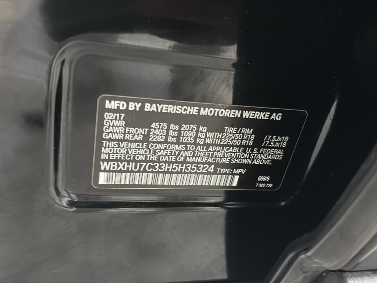 BMW X1 sDrive28i Sports Activity Vehicle 2017