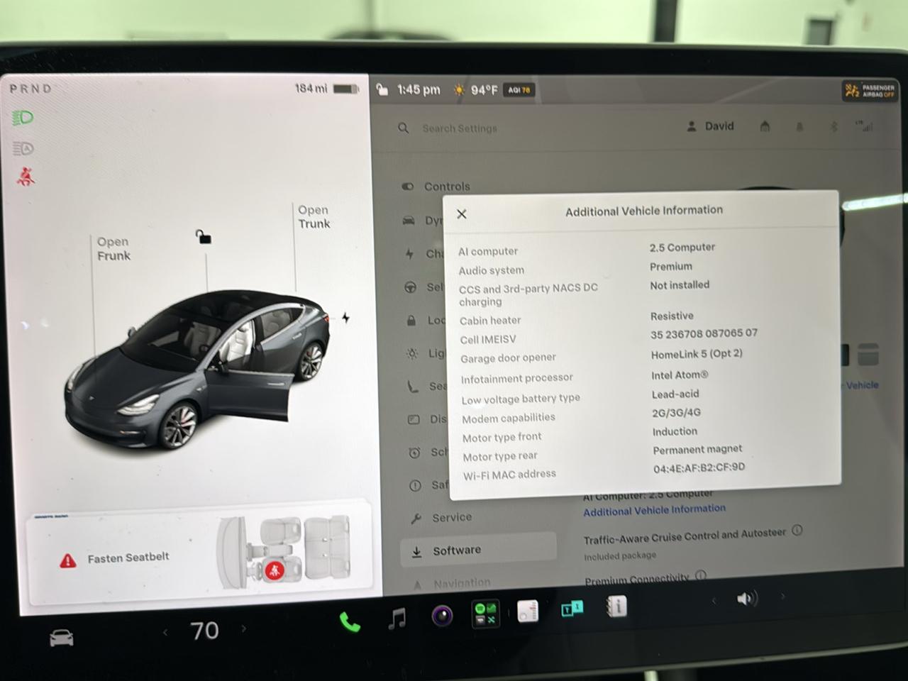 Tesla Model 3  2018