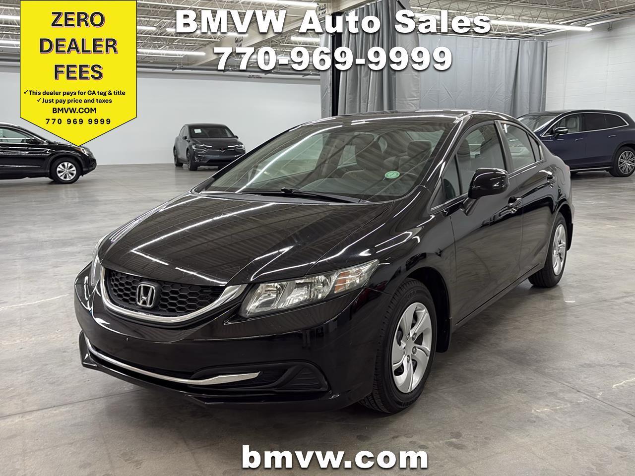 Honda Civic Sdn 4dr Auto LX 2013