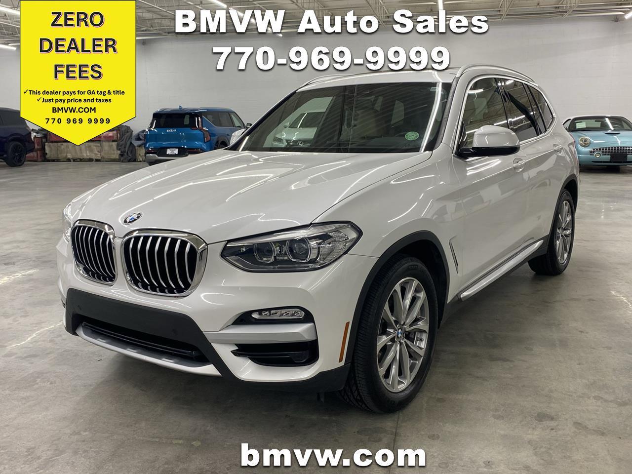 2019 BMW X3 sDrive30i Sports Activity Vehicle