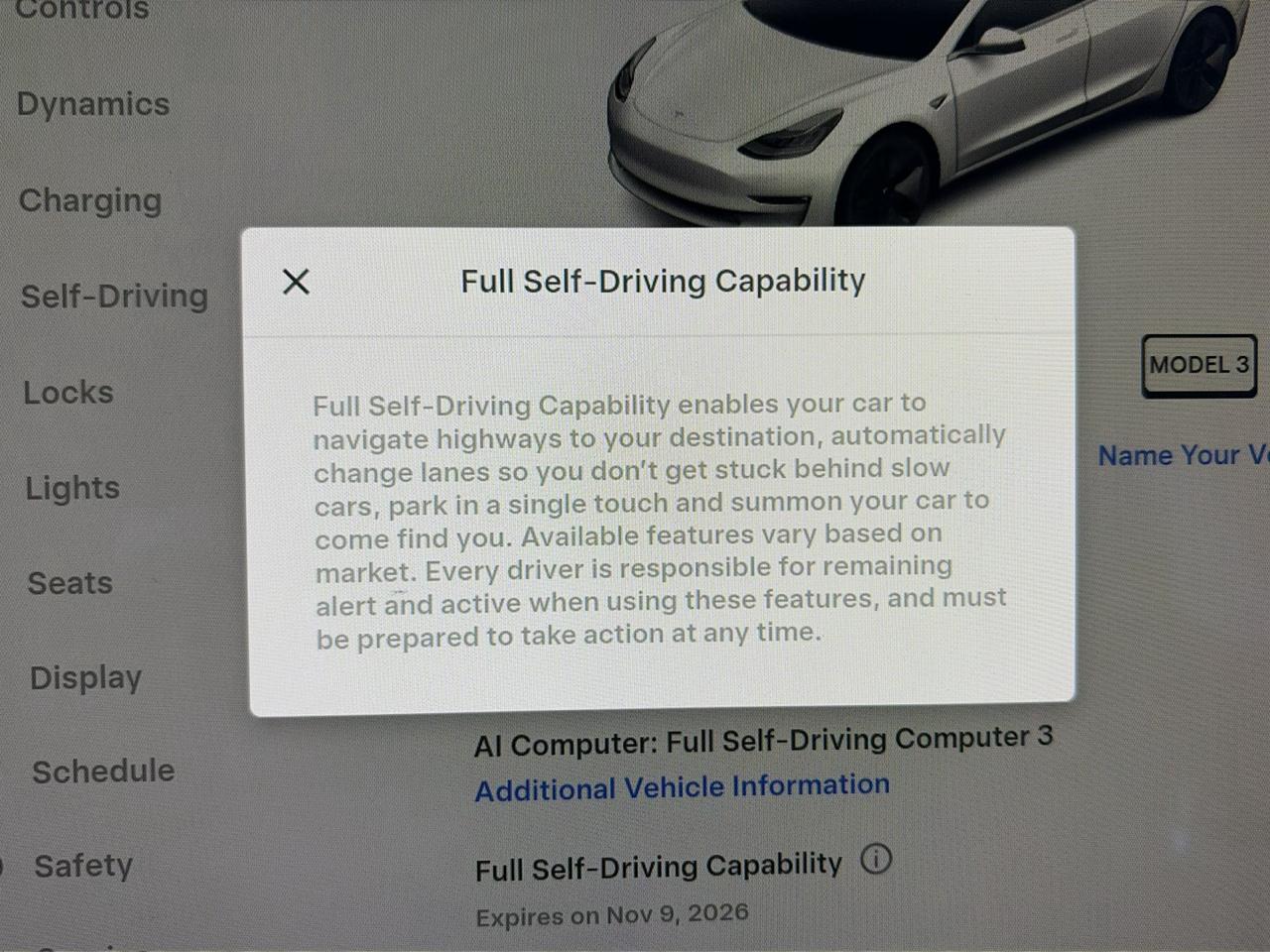 Tesla Model 3 Standard Range RWD 2020