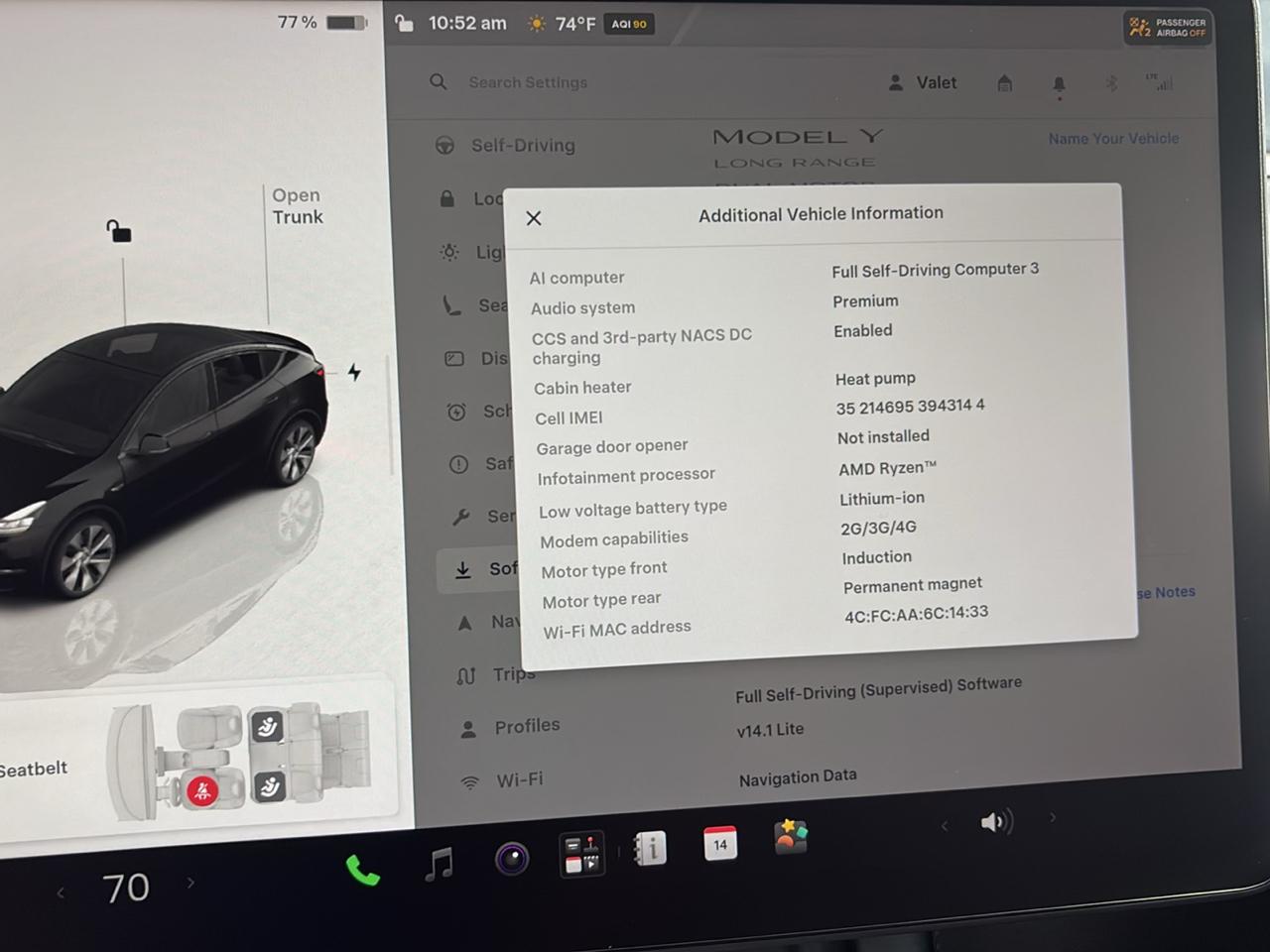 Tesla Model Y Long Range AWD 2022