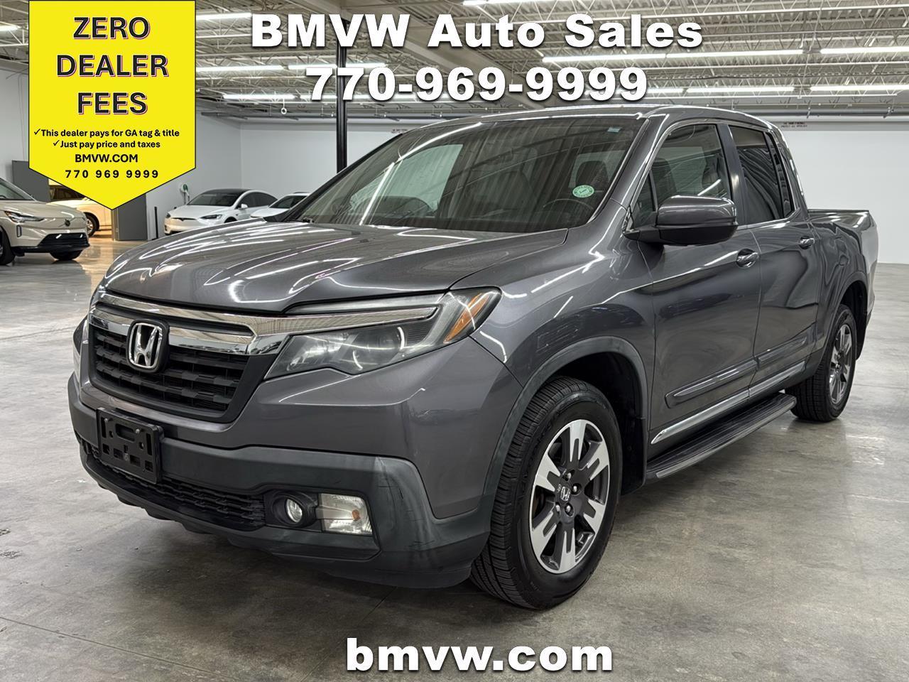 Honda Ridgeline RTL-T 4x4 Crew Cab 5.3' Bed 2017