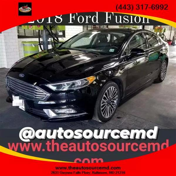2018 Ford Fusion Platinum Sedan 4D