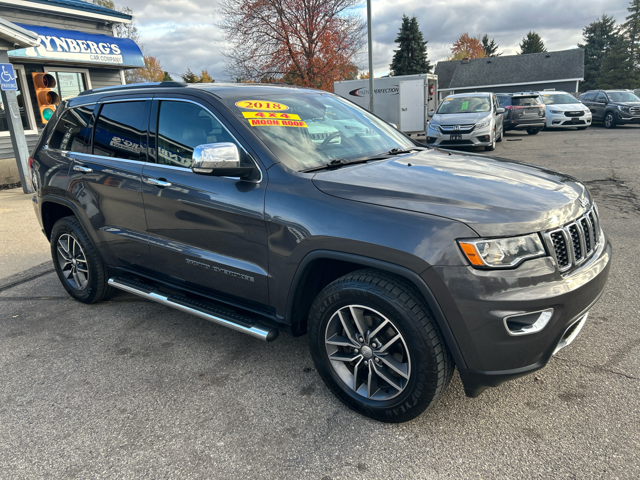 Jeep Grand Cherokee Limited 4WD 2018 Jeep Grand Cherokee Limited 4WD 2018