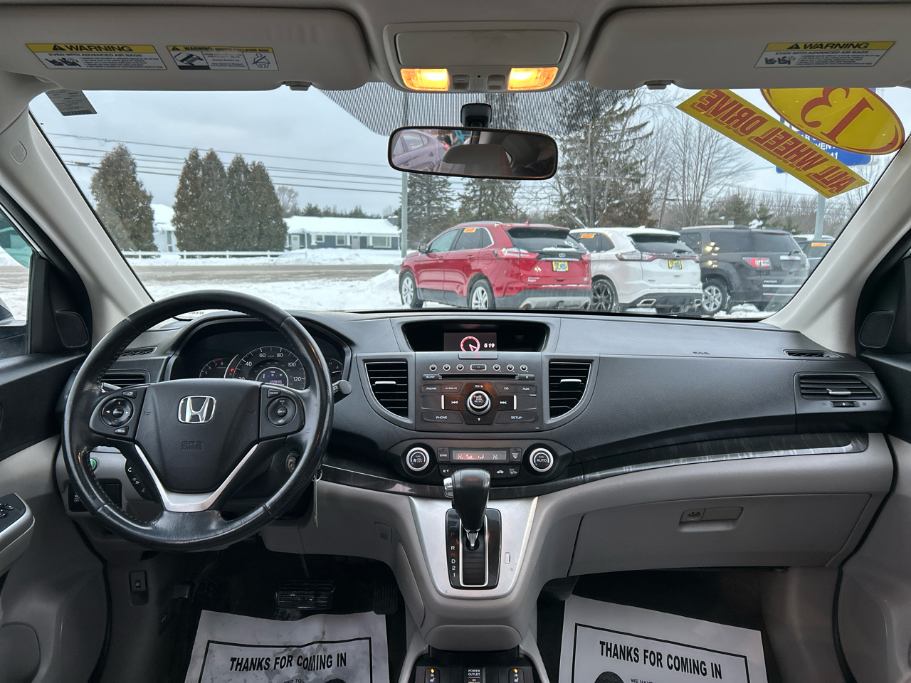 Honda CR-V EX-L 4WD 5-Speed AT 2013