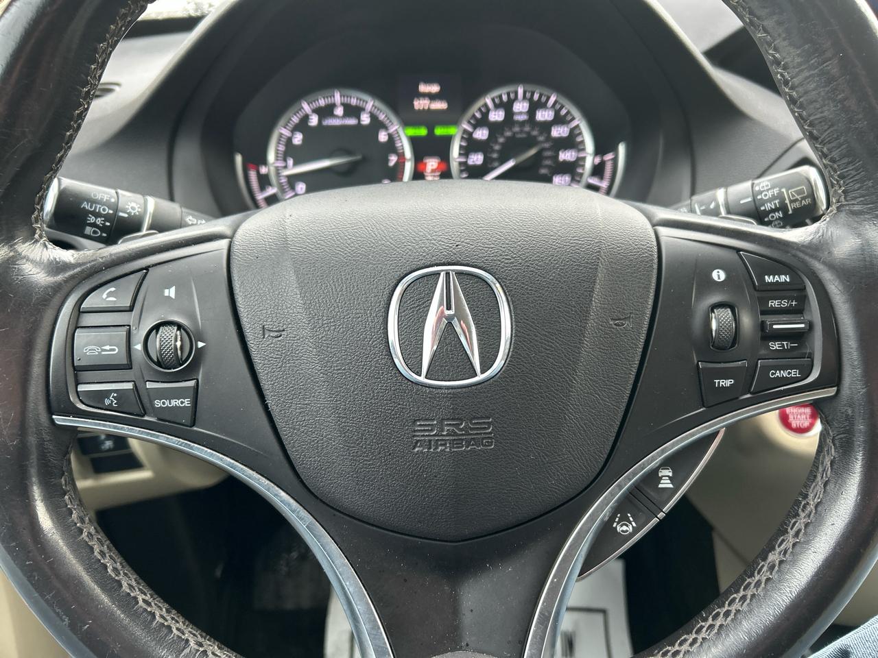 Acura MDX SH-AWD 9-Spd AT 2017