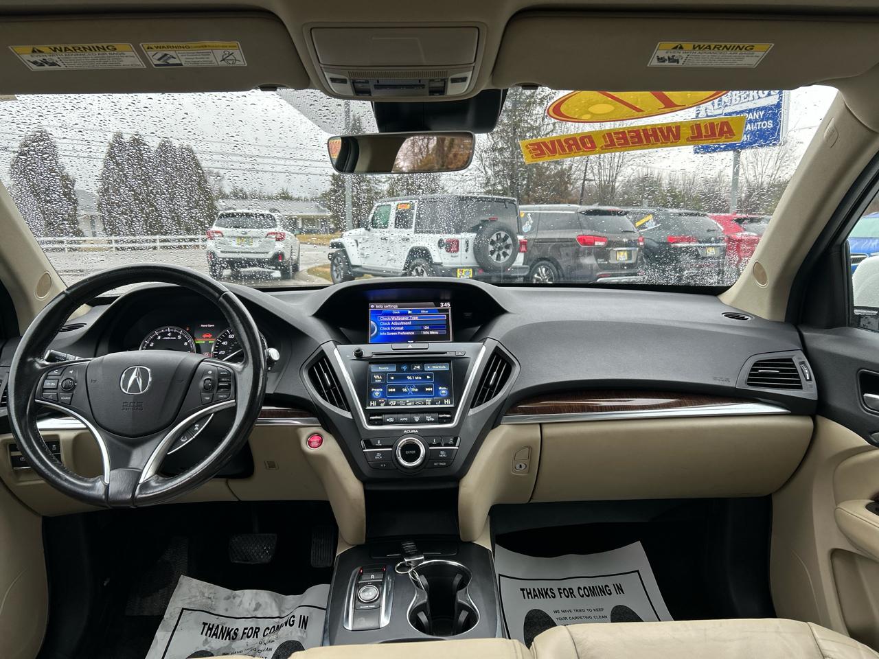 Acura MDX SH-AWD 9-Spd AT 2017