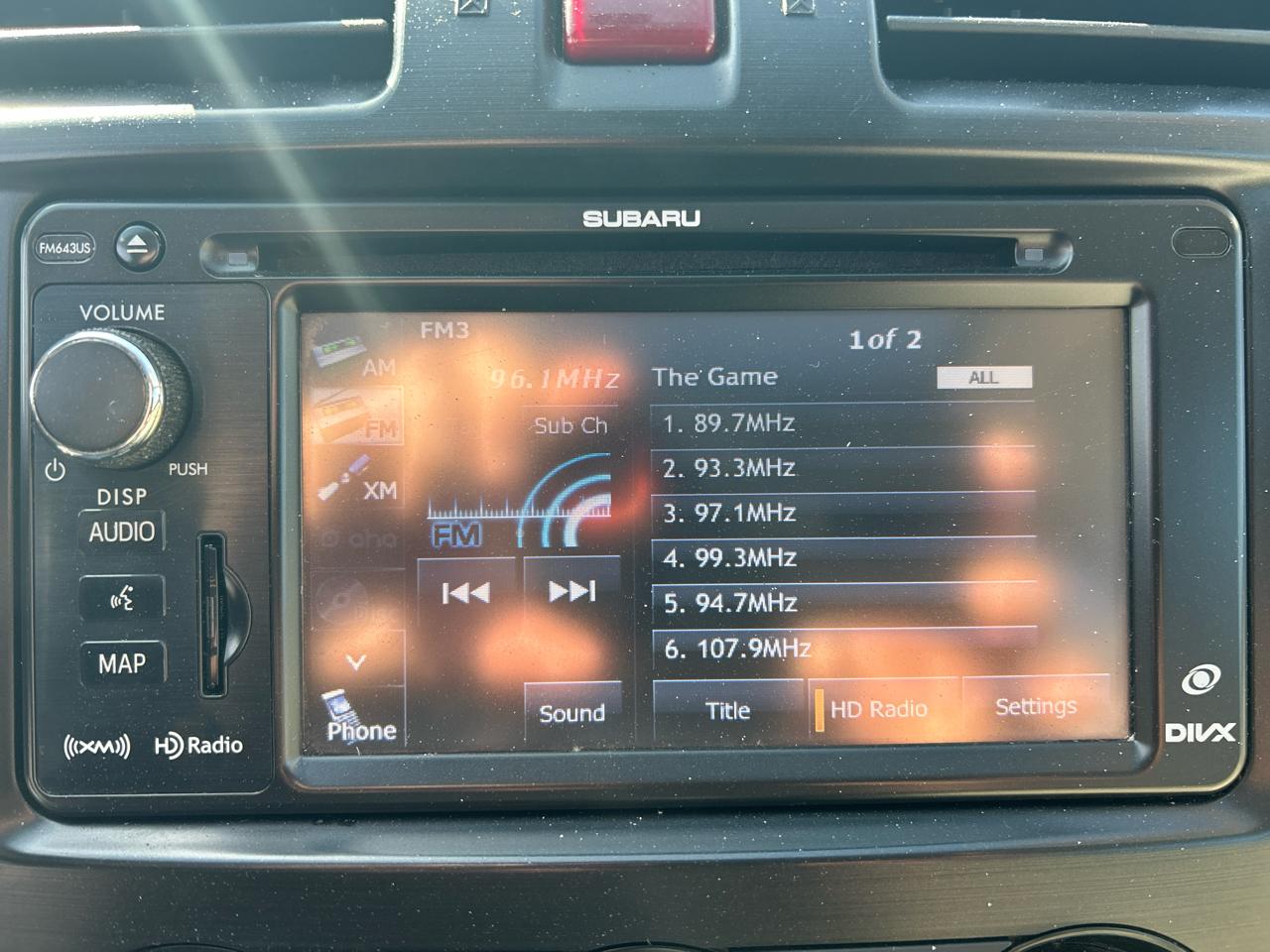 Subaru XV Crosstrek Hybrid 2.0i Touring 2014