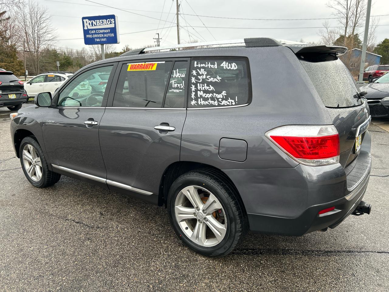 Toyota Highlander Limited 4WD 2012