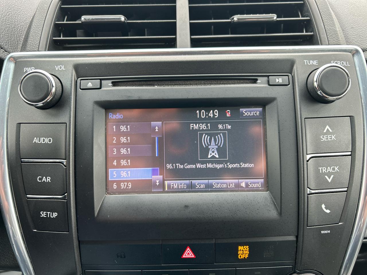 Toyota Camry XLE 2016