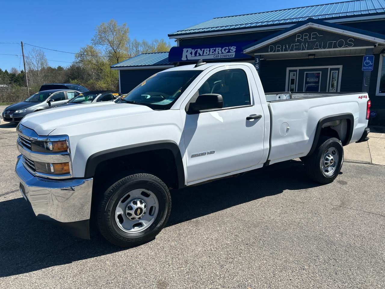 Chevrolet Silverado 2500HD 4WD Reg Cab 142" Work Truck 2018