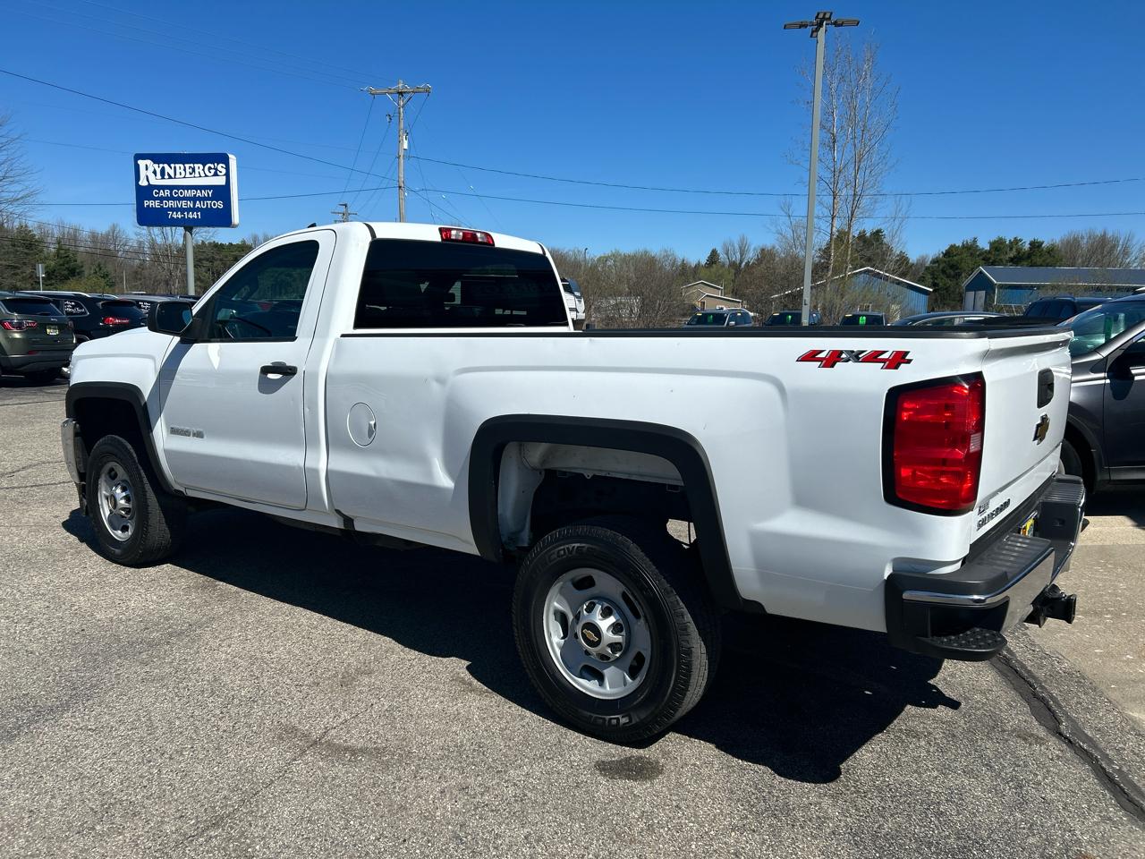 Chevrolet Silverado 2500HD 4WD Reg Cab 142" Work Truck 2018