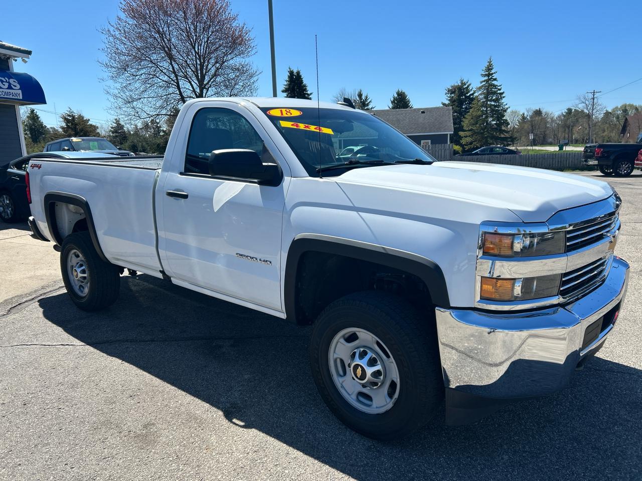 Chevrolet Silverado 2500HD 4WD Reg Cab 142" Work Truck 2018