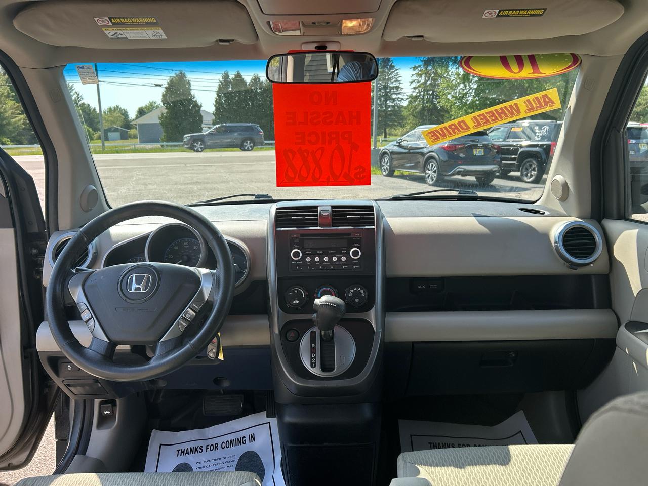 Honda Element EX 4WD AT with Navigation System 2010
