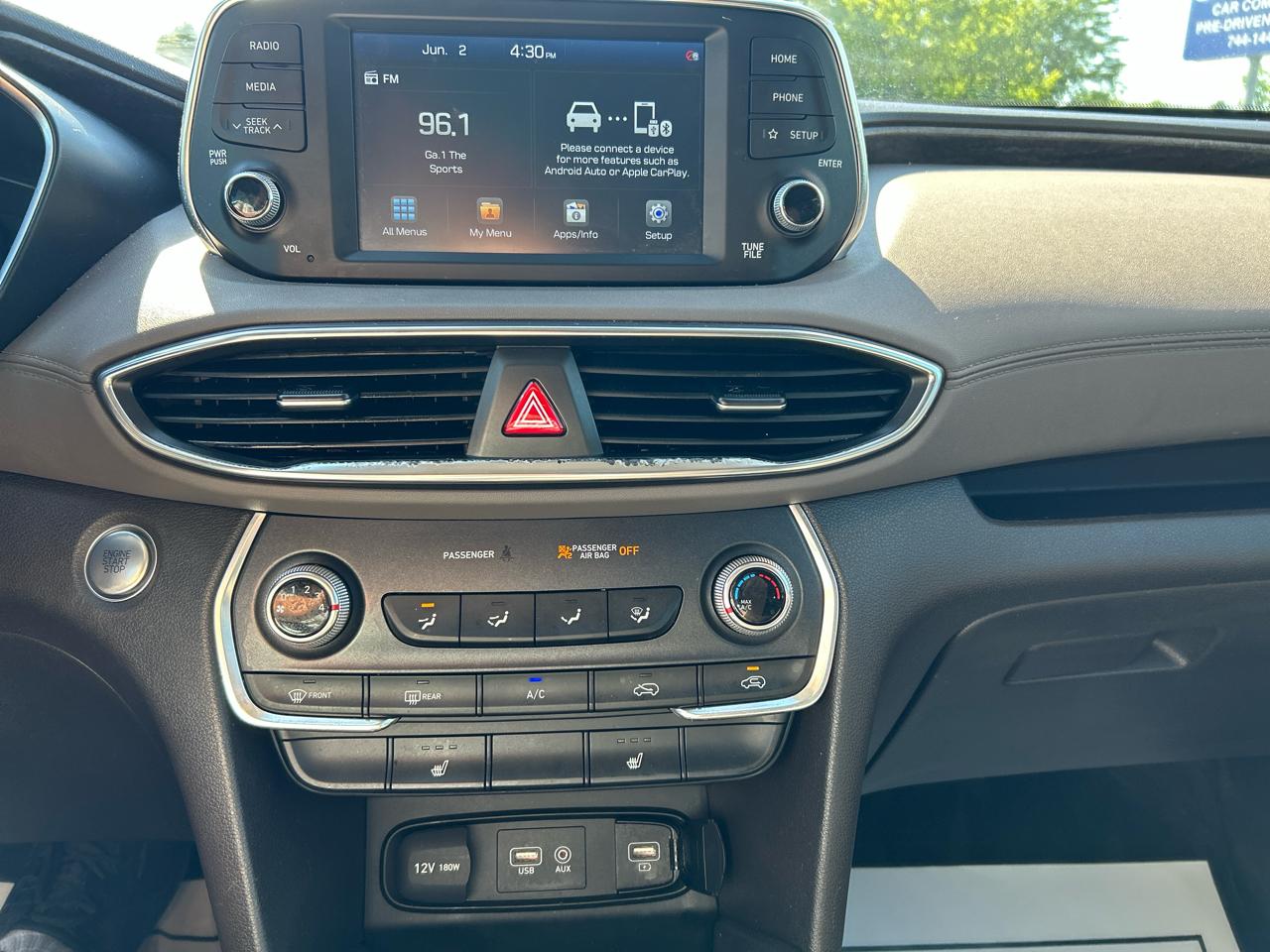 Hyundai Santa Fe SEL 2.4 AWD 2020